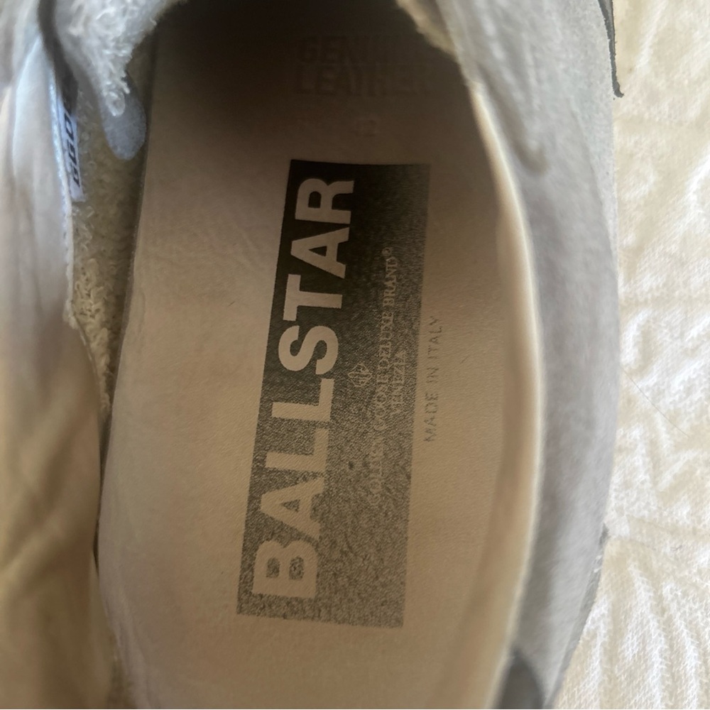 Golden Goose Gray and Black Retro Sneakers - Picture 4 of 11